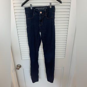 American Eagle high rise tall skinny jeans